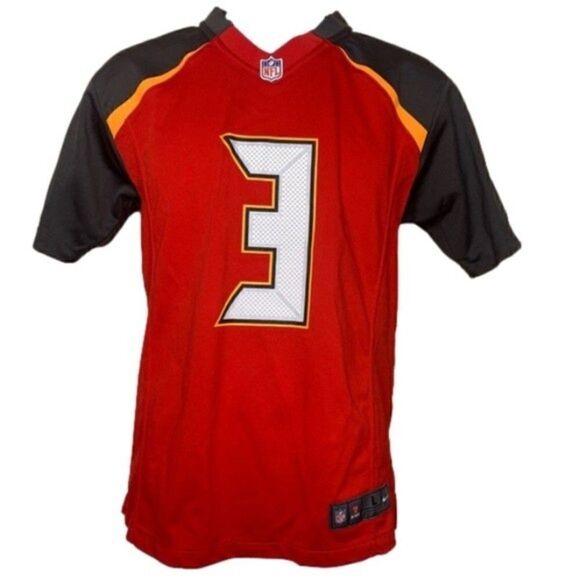 Jameis WINSTON Nike NFL On Field Tampa Bay Buccaneers #3 Youth Size L - Picture 1 of 8